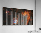 Flaming Star Tadpoles & Spider Nebulae - IC 405 - IC 410 - IC 417 Acrylic Print