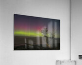 Rush Cove Aurora Acrylic Print