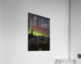 Rail Trail Bridge Aurora Acrylic Print