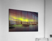 Rankin River Aurora Acrylic Print