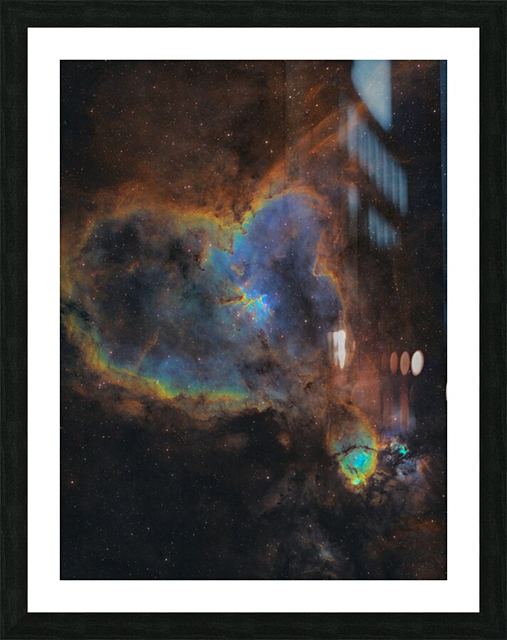 Heart Nebula - IC 1805 Picture Frame print