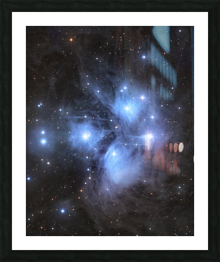 Pleiades Star Cluster - M45 Picture Frame print