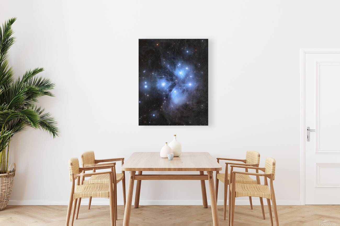 Pleiades Star Cluster - M45 Reproduction
