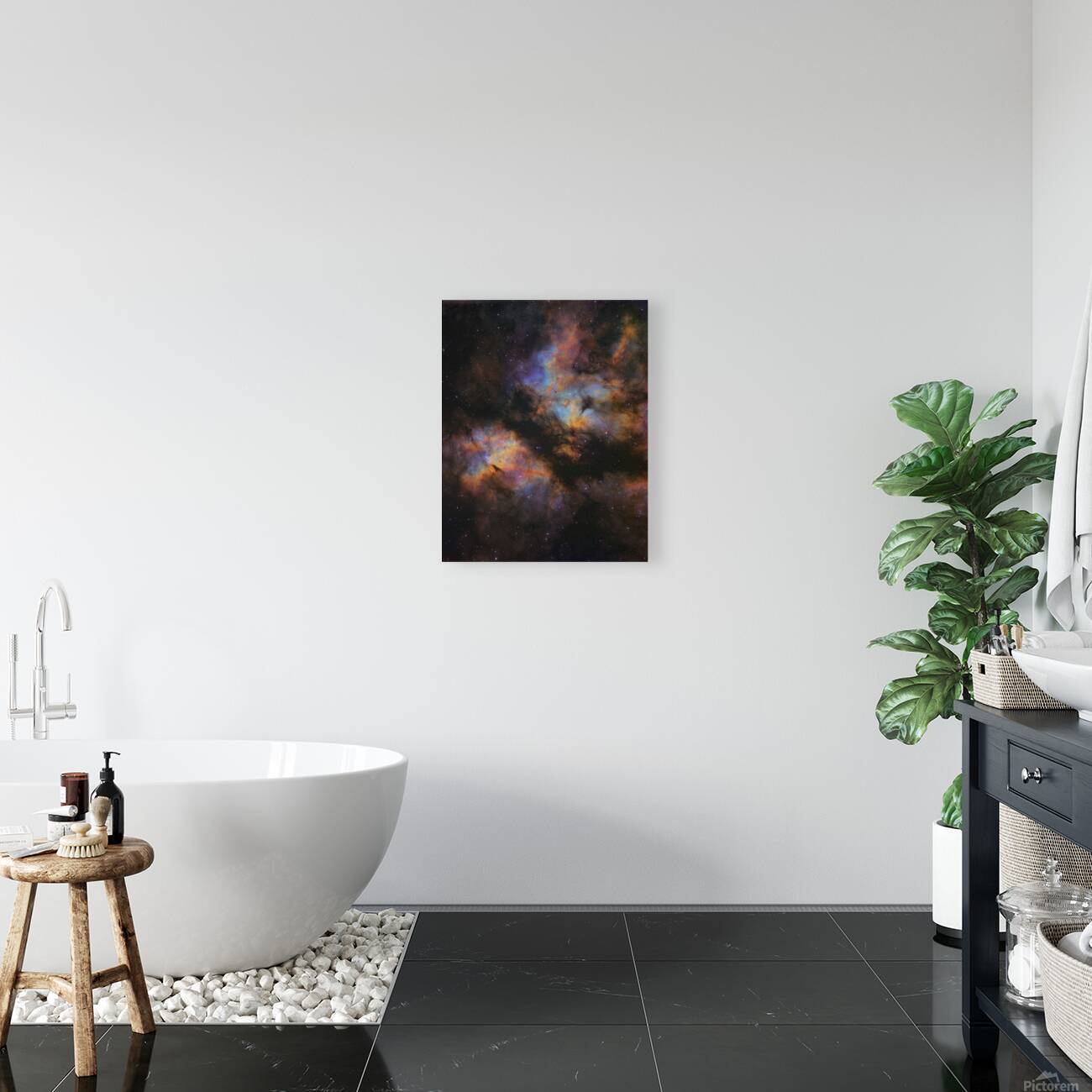 Butterfly Nebula - IC 1318 Reproduction