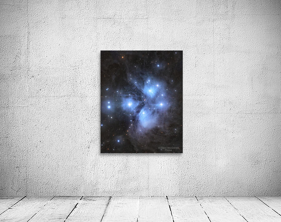 Pleiades Star Cluster - M45 Wall Preview