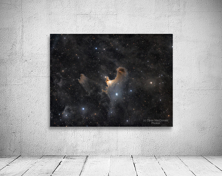 Ghost Nebula - Sh2-136 Wall Preview