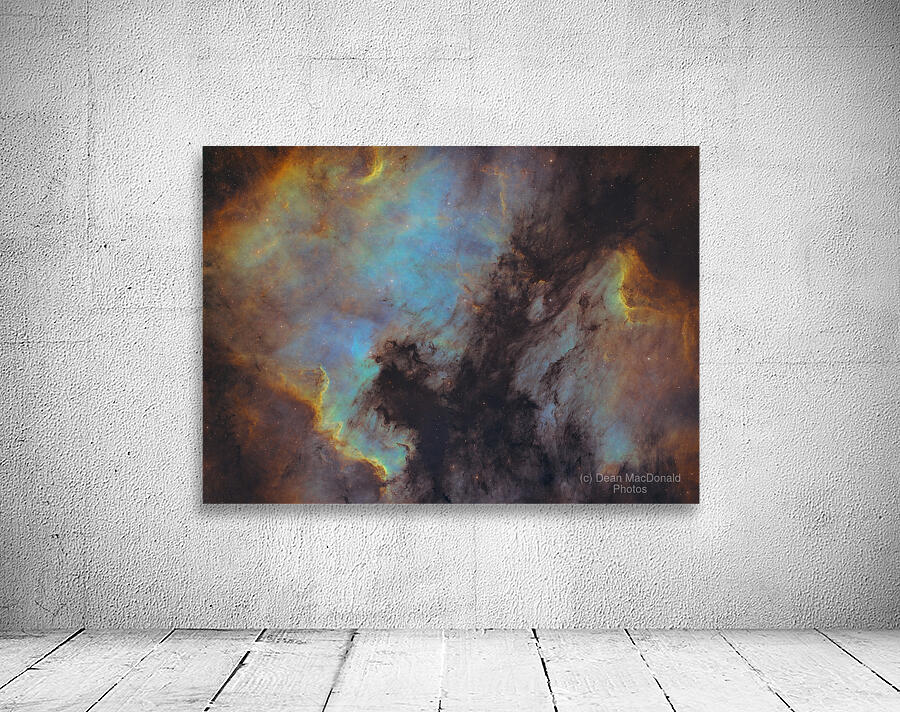 North America & Pelican Nebulae - NGC 7000 - IC 5070 Wall Preview