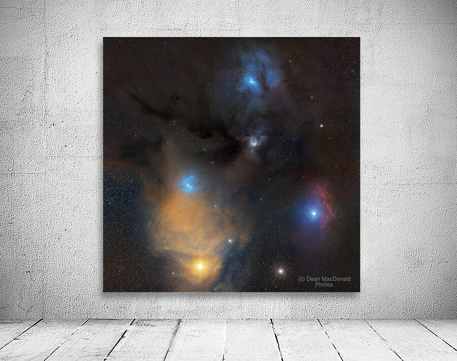 Rho Ophiuchi Cloud Complex Wall Preview