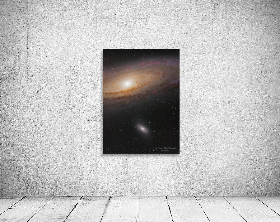 David and Goliath — M110 and the Andromeda Galaxy Wall Preview