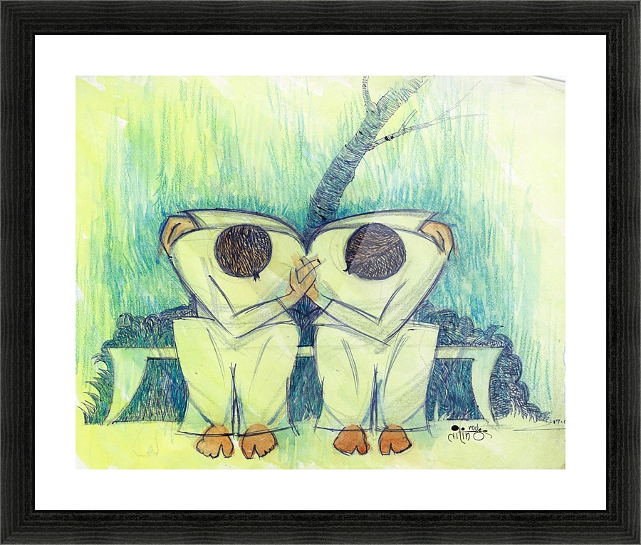 Console Picture Frame print