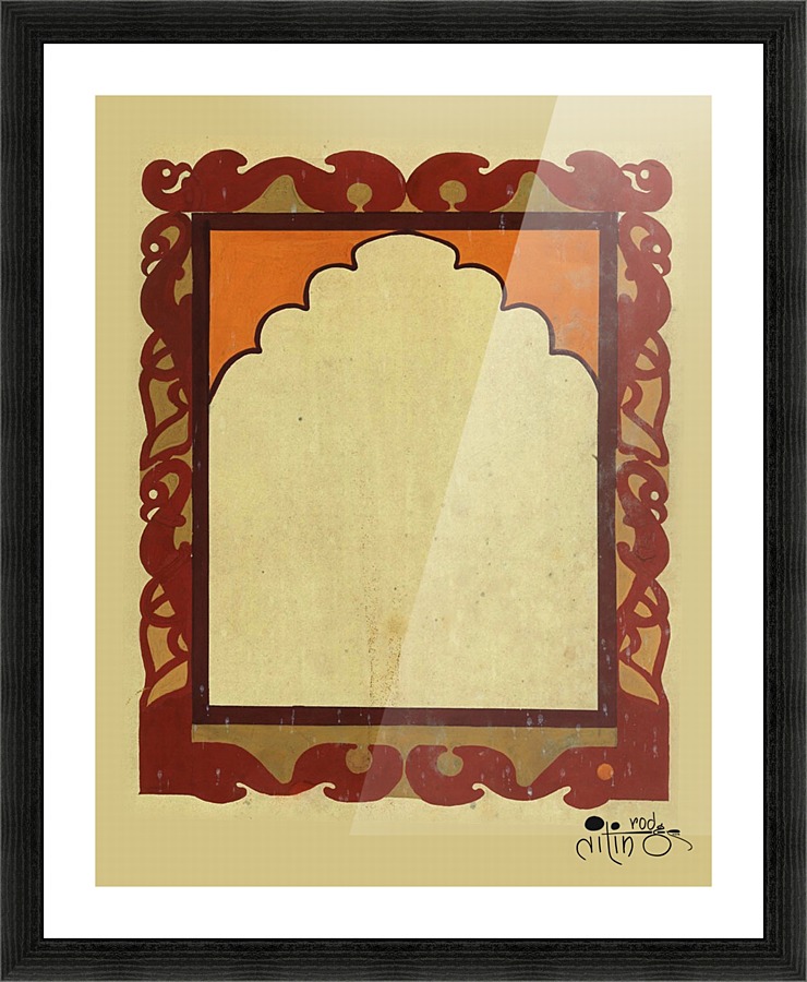 See through Picture Frame print
