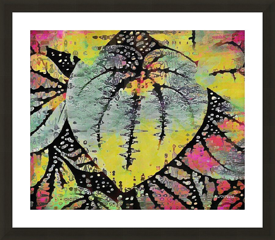 Organic Heartbeat Picture Frame Printing
