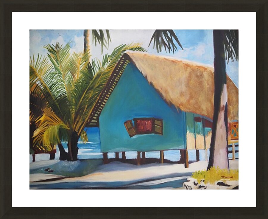 Casa Playa Picture Frame Printing