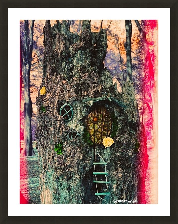 Fyre s Cabin Picture Frame Printing