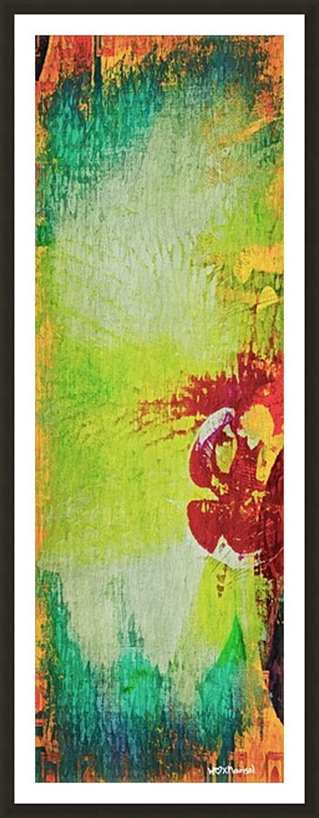 Fire Flower Picture Frame Printing