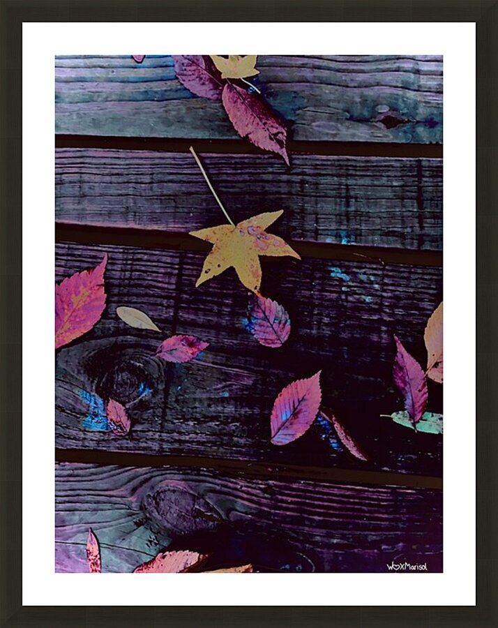 Rosy Fall Picture Frame Printing