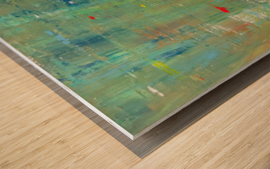 Réflexions 2 Wood print