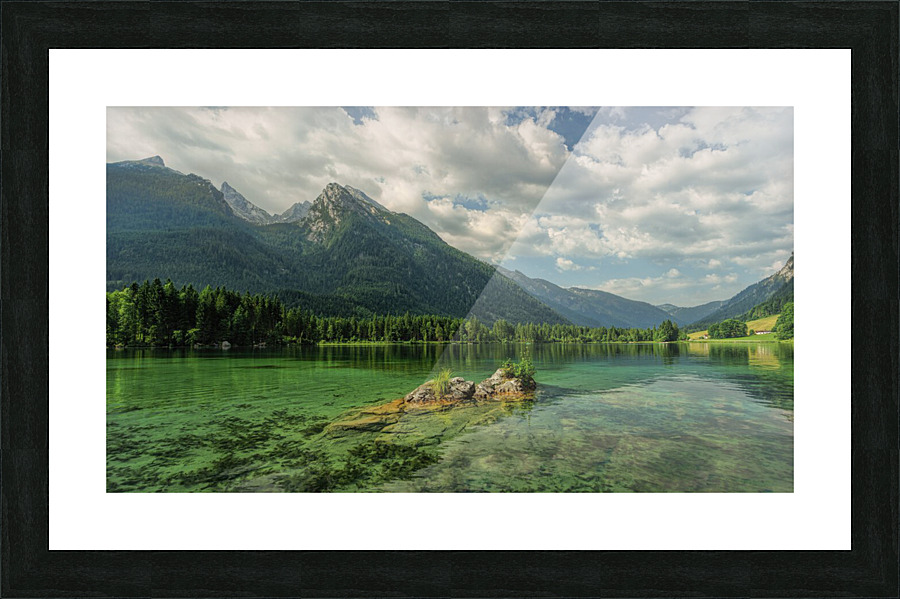 hintersee Picture Frame print