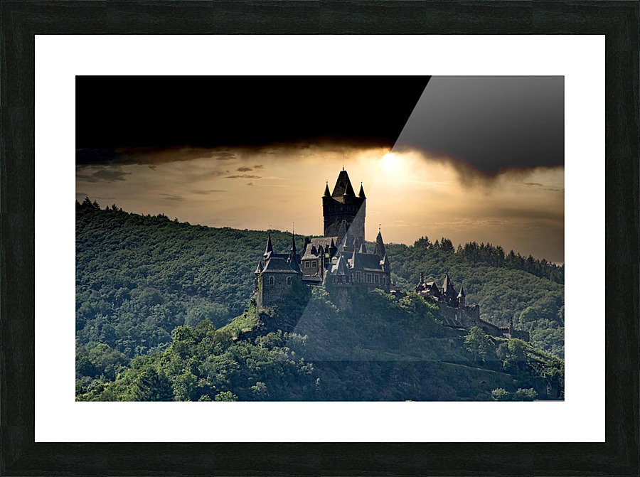 cochem castle Picture Frame print