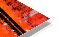train tracks HD Metal print