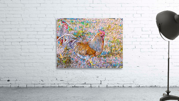 Rooster Window Wall Preview