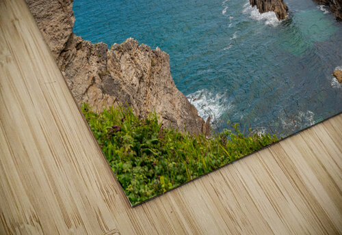 Spectacular natural landscape in north of Spain Asturias. Green coastline of Spain.  Alexe Marcel puzzle