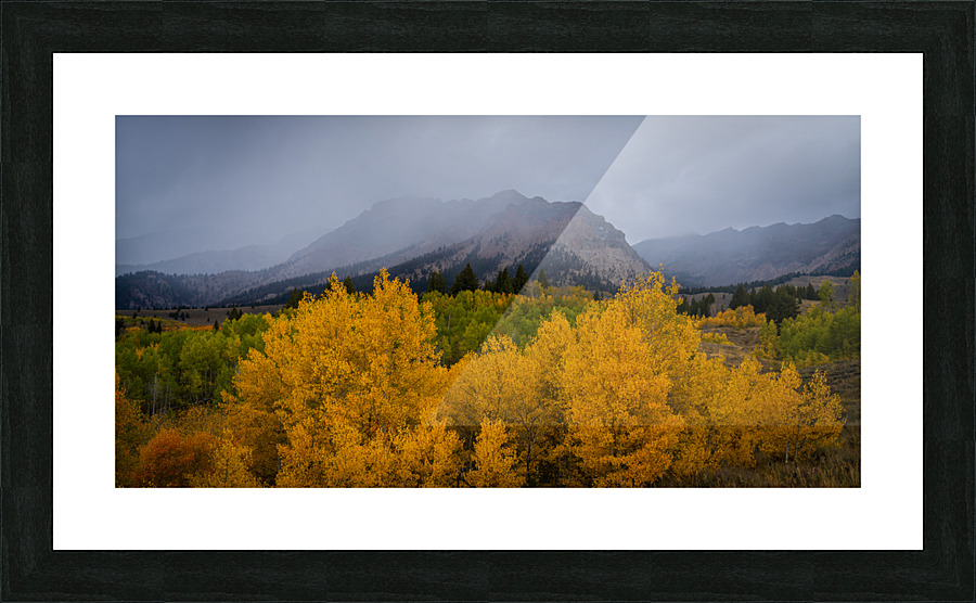 Sunvalley Idaho Picture Frame print