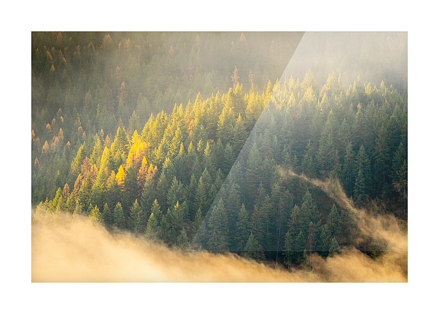 Through the Clouds Picture Frame print