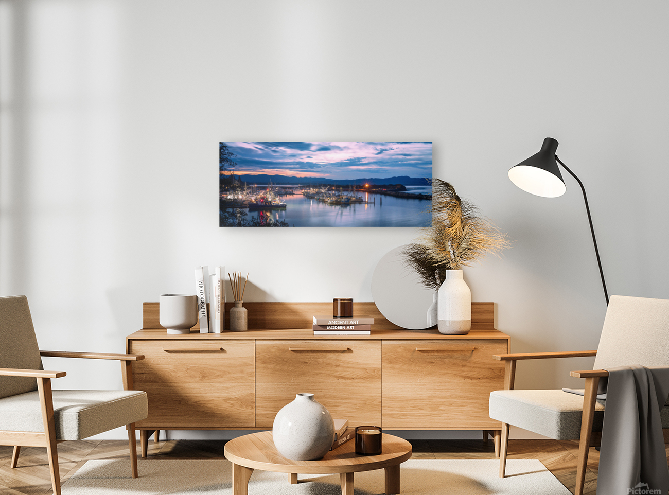 Harbor Sunrise Reproduction