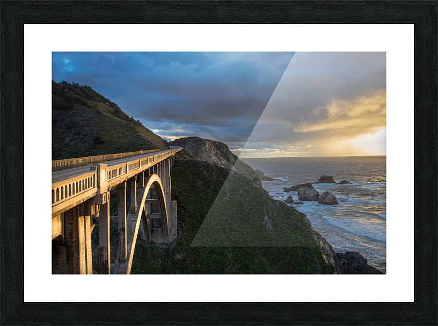 The Bridge Picture Frame print