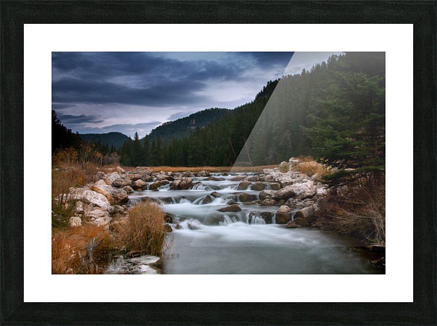 Moods Cascade Picture Frame print