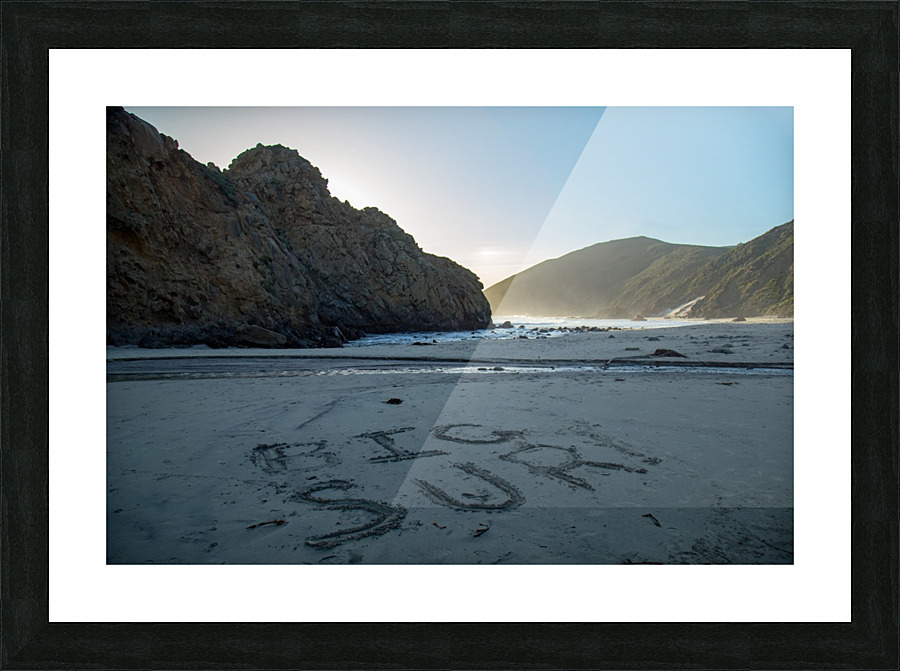 Big Sur Picture Frame print
