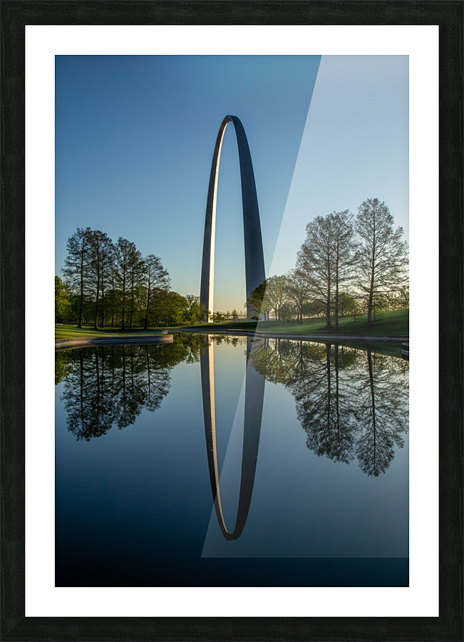 Double Arches Picture Frame print