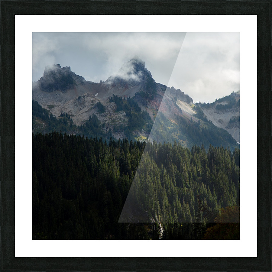 Through the Clouds Picture Frame print