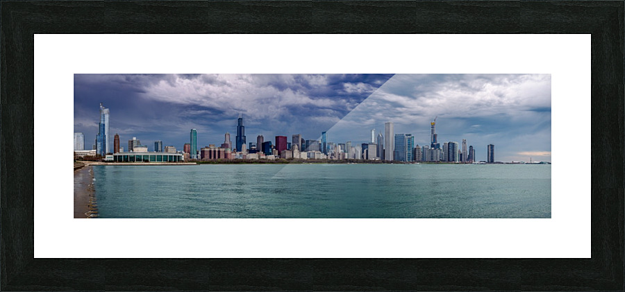 Skyline Picture Frame print