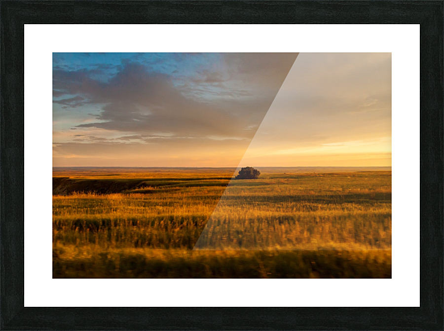 Alone Picture Frame print
