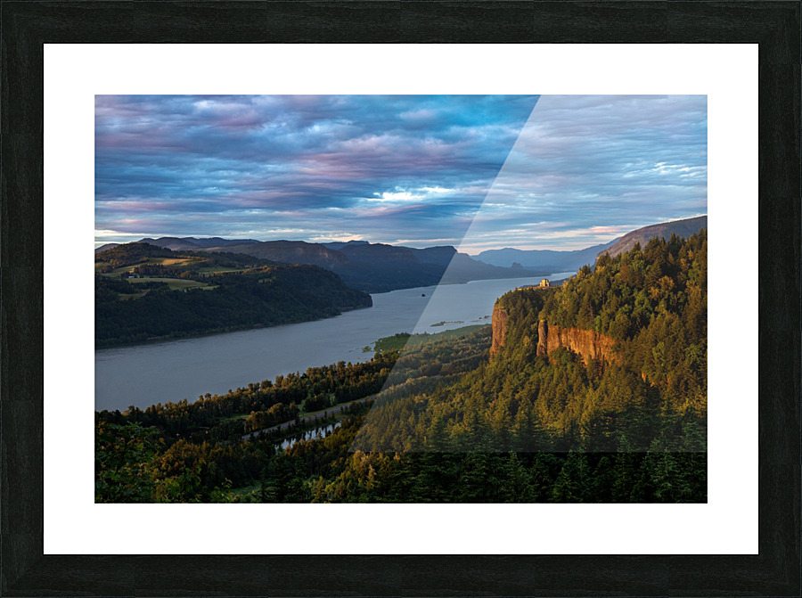 River Gorge Sunset Picture Frame print