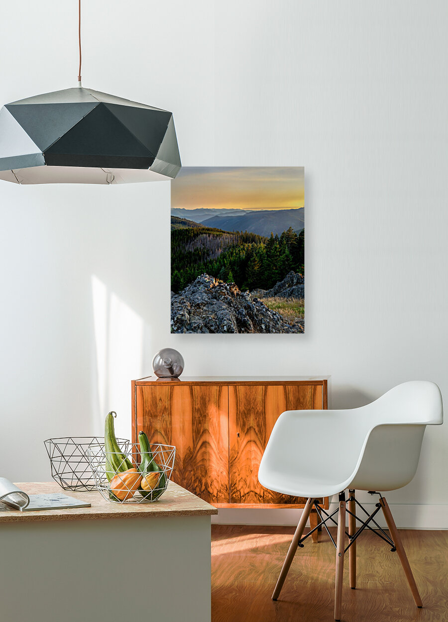 Mountain Layers Reproduction