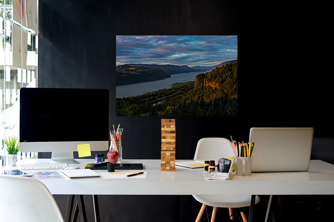 River Gorge Sunset Reproduction
