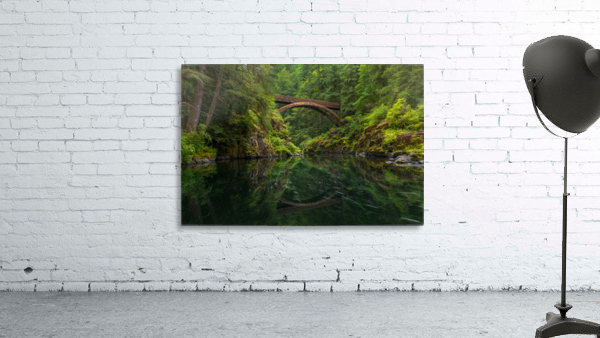 Wooden Bridge Wall Preview