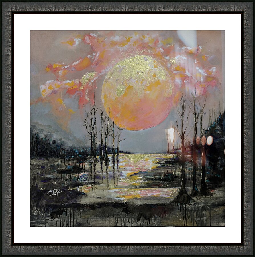 Where the Cypress Dance Picture Frame print