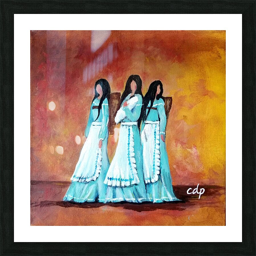 Sisterhood  Picture Frame print