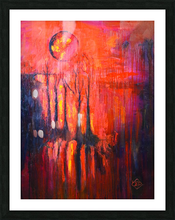 I See Red Picture Frame print