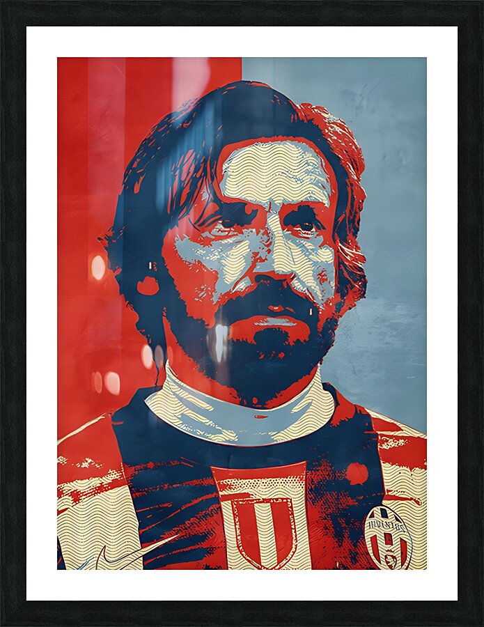 Andrea Pirlo Picture Frame print