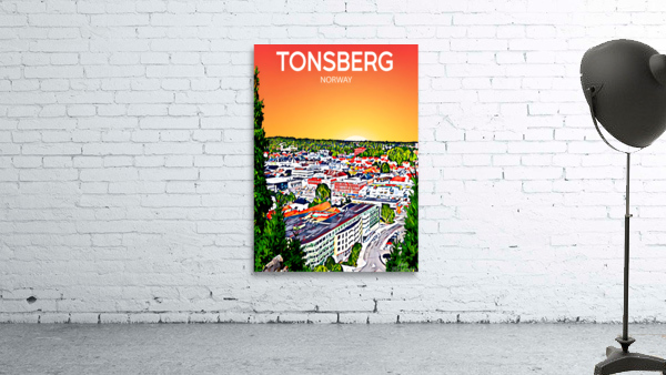 Tonsberg Norway Sunset Wall Preview