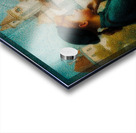 Through Her Eyes a Painted City Acrylic print