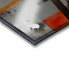 Burnt Orange Silence Acrylic print