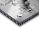 The Lines of Industry Acrylic print