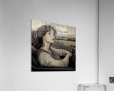 She Drives Through Poetry Acrylic Print