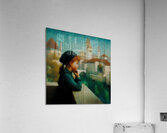 Through Her Eyes a Painted City Acrylic Print